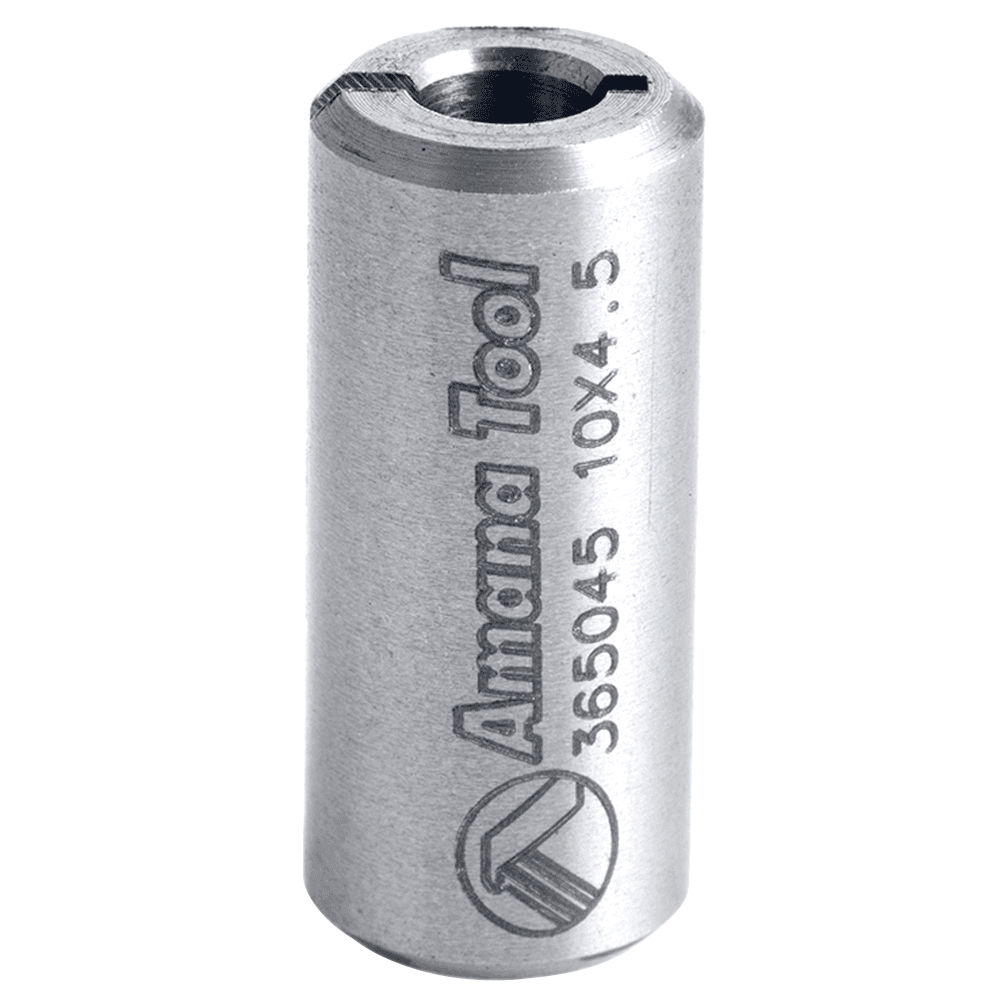 Amana Tool 365045 Reducing Bushing 10mm Shank for 4.5mm Drill - Main Image