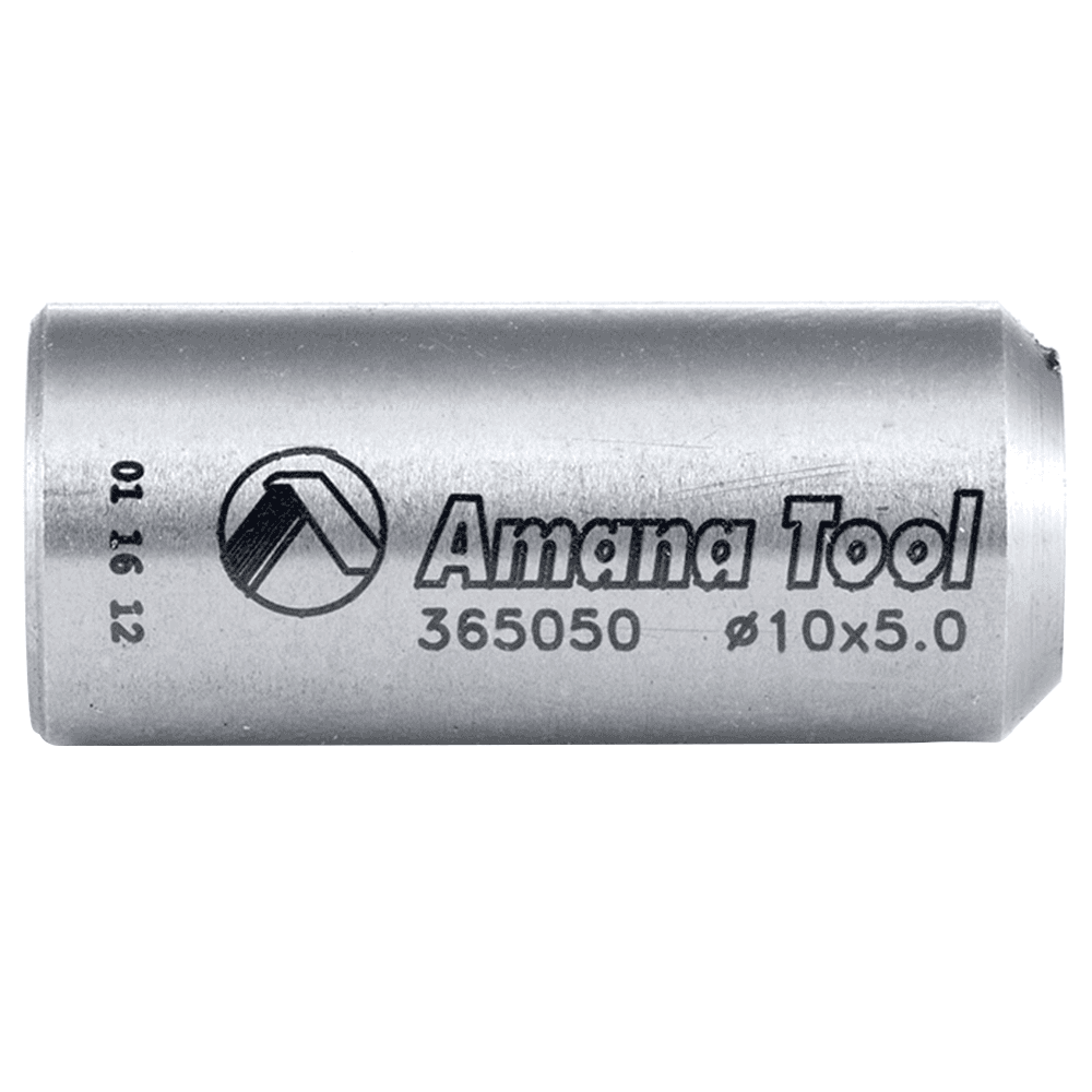 Amana Tool 365050 Reducing Bushing 10mm Shank for 5mm Drill - Alt Image 1