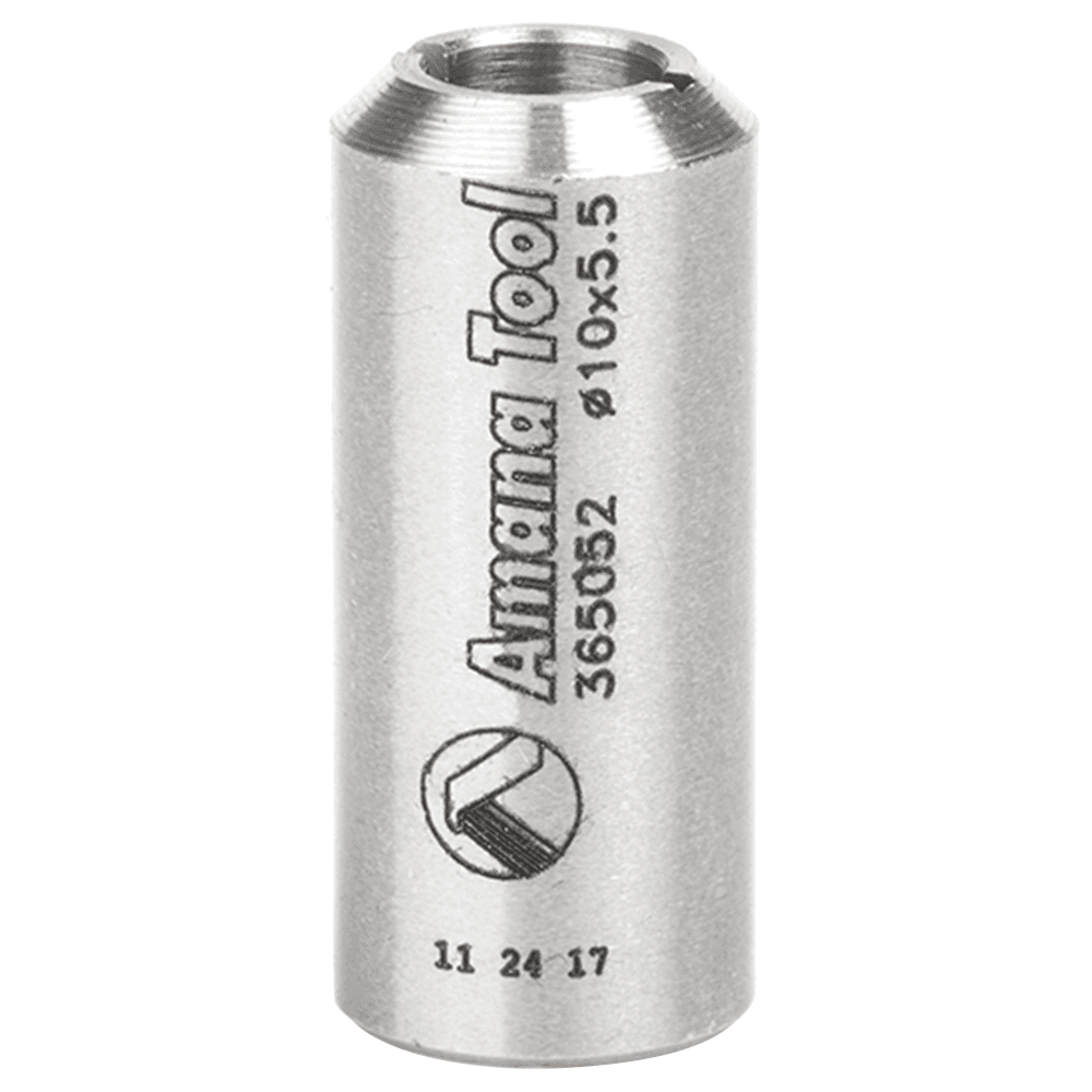 Amana Tool 365052 Reducing Bushing 10mm Shank for 5.5mm Drill - Main Image