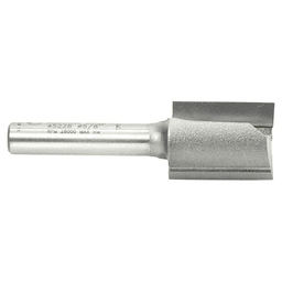 5/8" High Production Straight Plunge Router Bit, 2-Flute, 1/4" Shank - Alt Image 1