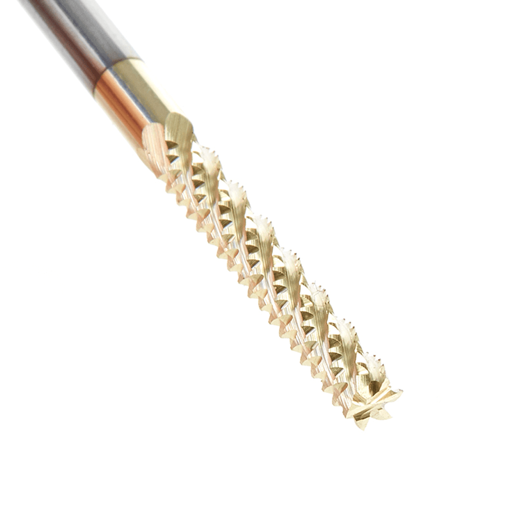 ZrN Coating for Harder & Tougher Cutting Edge, High Resistance to Wear, Extended Tool Life & Less Heat Buildup