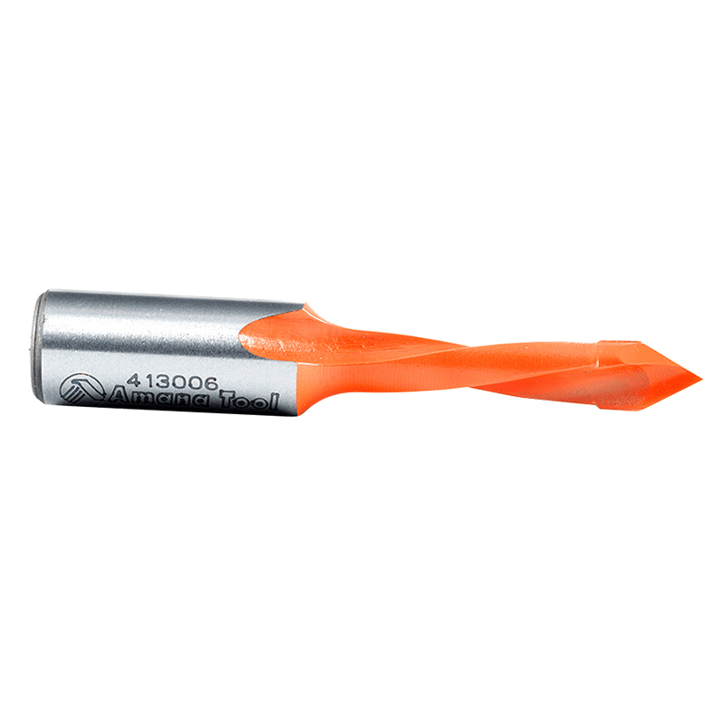 Amana Tool Dowel Drill with 35mm Cutting Height and Cool Drilling Area
