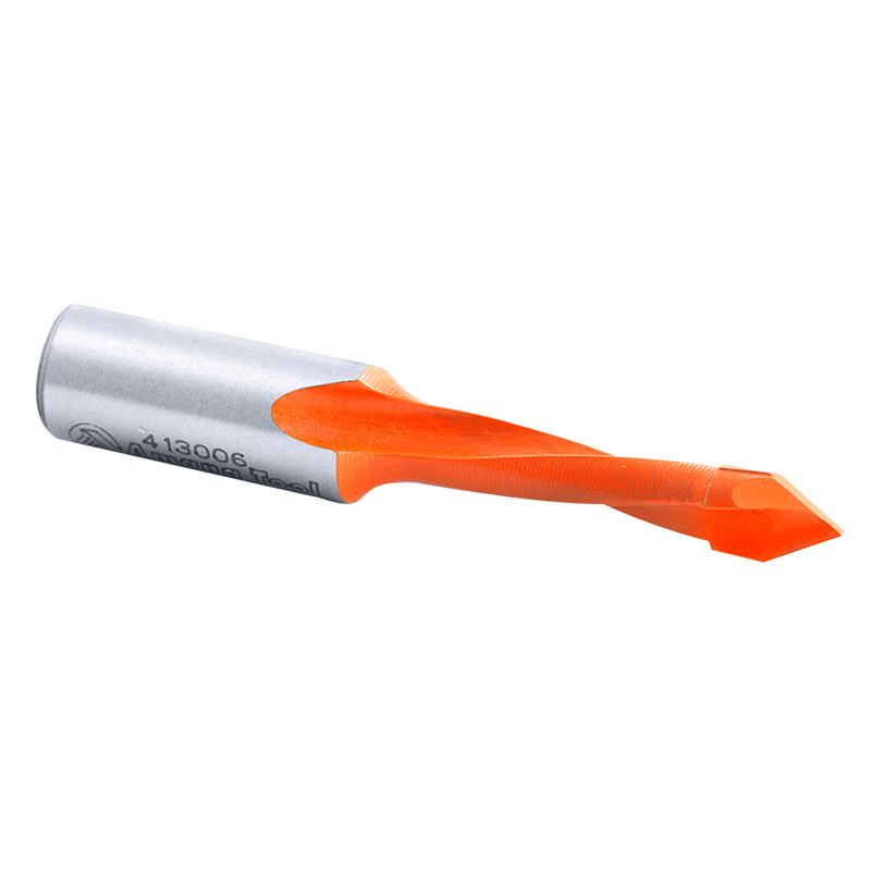 Industrial V-Point Boring Bit with Non-Stick Coating for Longer Tool Life