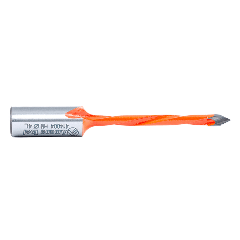 Amana Tool Dowel Drills with PTFE Coating for Longer Cutting Edge