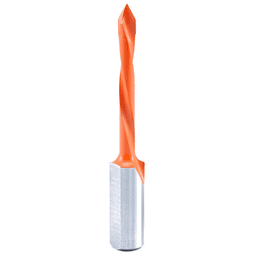 5mm x 70mm V-Point Through-Hole Boring Bit, Left Hand Dowel Drill by Amana Tool