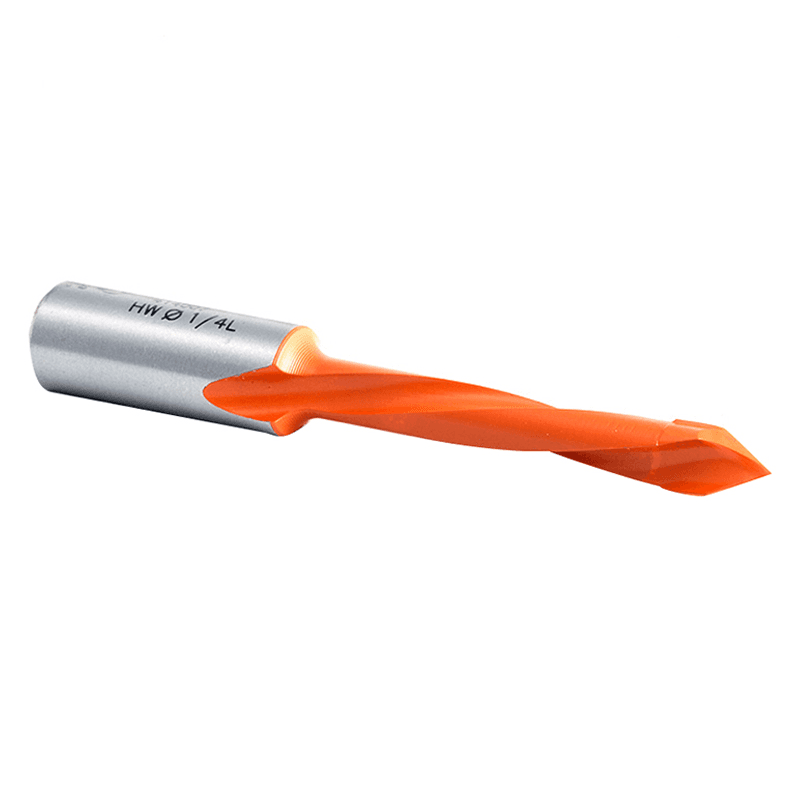 Industrial Through-Hole Boring Bit with V-Point - No Burning, Longer Cutting Edge