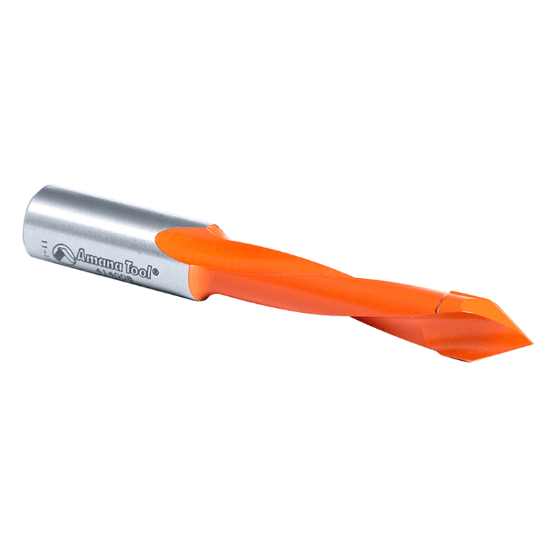 Long Lasting Cutting Edge with Amana 8mm V-Point Boring Bit