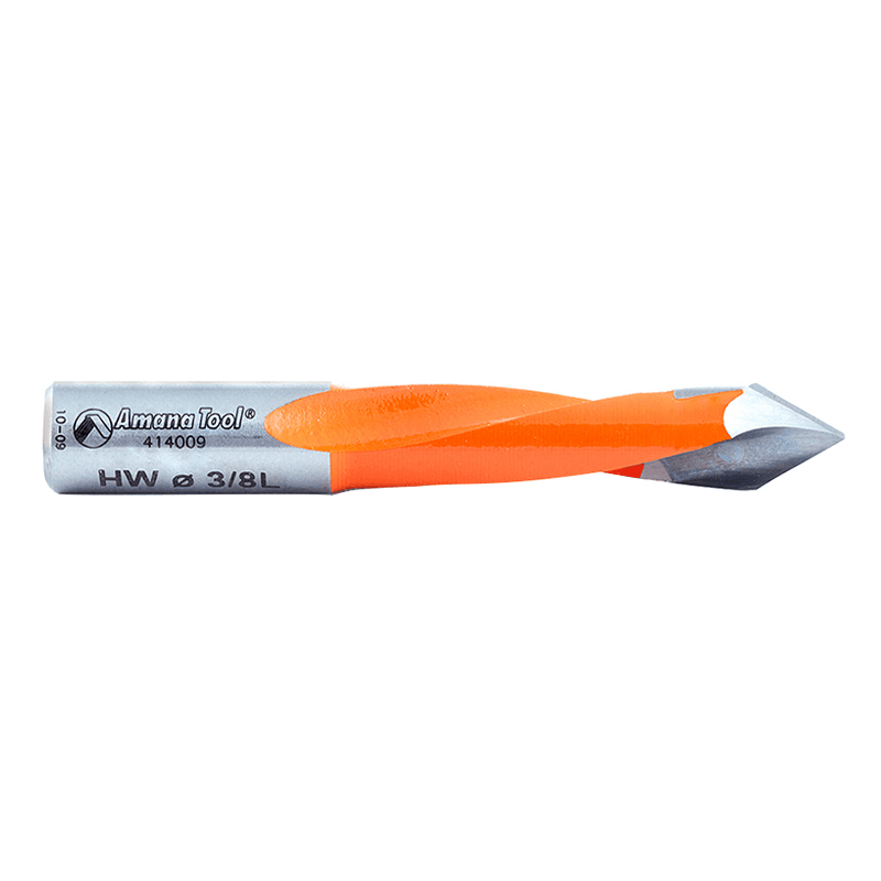 Amana Industrial Through-Hole Boring Bit - 40mm Cutting Height, Cooler Drilling Area