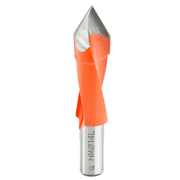 Amana 14mm x 70mm Through-Hole Boring Bit, Left Hand with PTFE Coating
