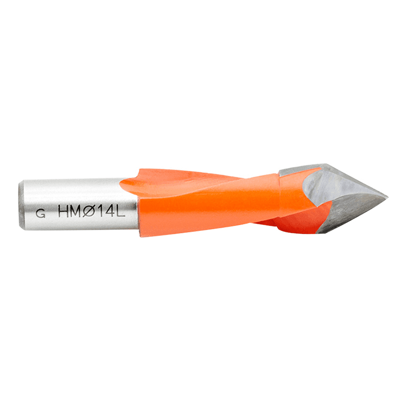 Amana Tool Dowel Drill with 40mm Cutting Height and Longer Lasting Cutting Edge