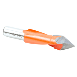 Industrial Through-Hole Boring Bit with V-Point and Non-Stick Coating