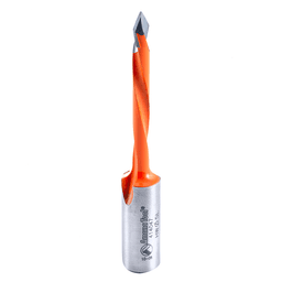 Amana 3/16" x 70mm Through-Hole Boring Bit, Left Hand - Coated Dowel Drill Bit