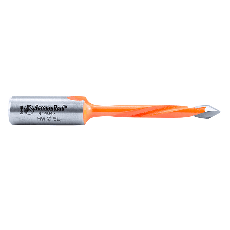Amana 40mm Cutting Height Dowel Drill Bit - Longer Lasting Tool Life