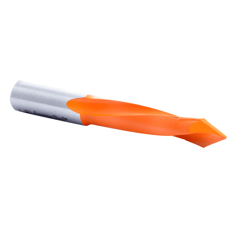 Industrial grade boring bit with PTFE coating for cooler drilling and longer lasting cutting edge