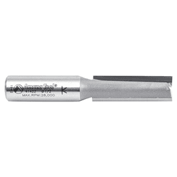 Amana 2-Flute 1/2" Shank Router Bit for Mortising and Plunging Operations