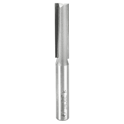 Amana 1/2" x 4-1/4" High Production Straight Plunge Router Bit, 2-Flute, 1/2" Shank