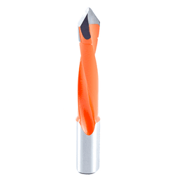 Amana 0.328" x 70mm Left Hand Through-Hole Boring Bit with PTFE Coating