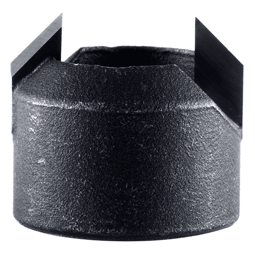 Amana's 20mm x 16.5mm countersink bit with carbide tip and left-hand rotation.