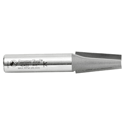 Vacuum-Forming Mold Router Bit - 19/32" x 3-5/32", 2-Flute, 1/2" Shank