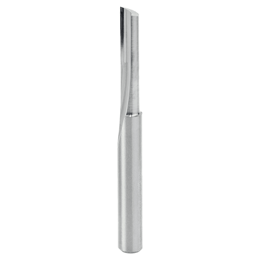 Amana 1/4" Shank Router Bit - Perfect for Cutting Soft Plastics such as PVC, Styrene, ABS
