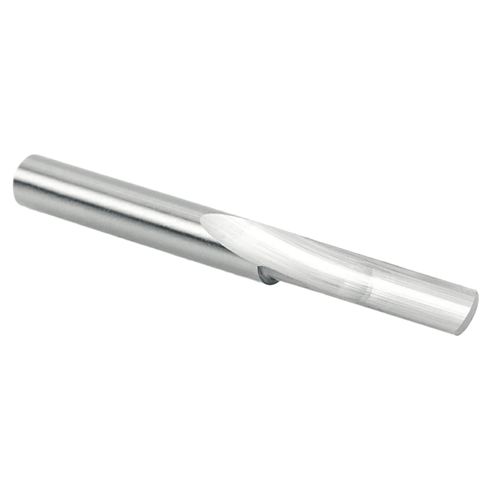 Amana 1-Flute Plastic Cutting Router Bit - Fast Cutting Single Flute Design