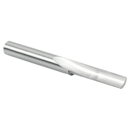 Amana 1-Flute Plastic Cutting Router Bit - Fast Cutting Single Flute Design