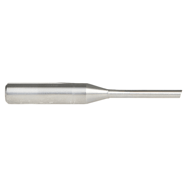1/8" Dia x 13/16" Single 'O' Flute Grind Aluminum Cutting Straight Router Bit, 1/4" Shank Alt 1 - Image
