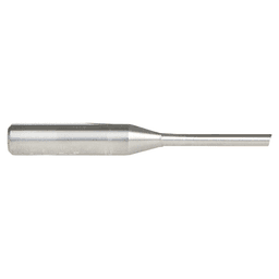 1/8" Dia x 13/16" Single 'O' Flute Grind Aluminum Cutting Straight Router Bit, 1/4" Shank Alt 1 - Image