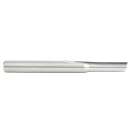 Amana 1/4" Single O Flute Router Bit for Aluminum Cutting