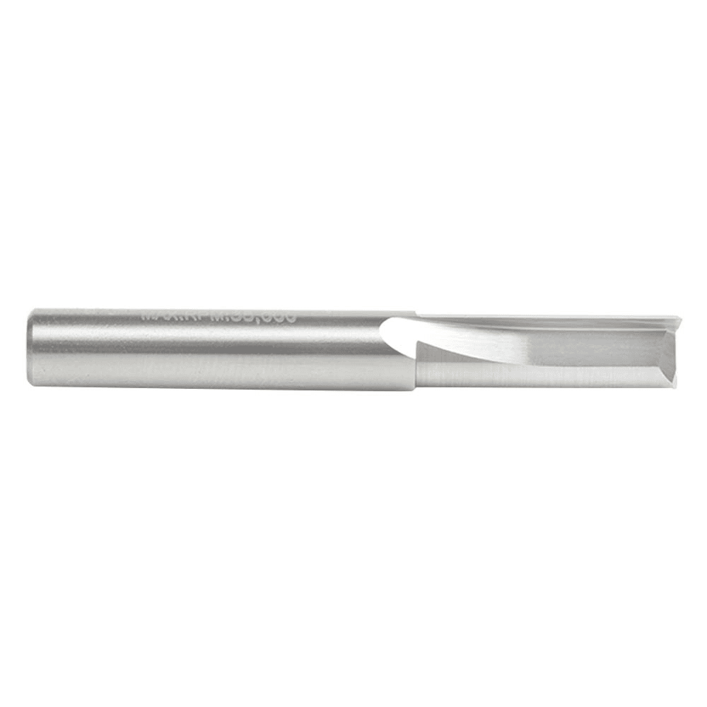 Amana 1/4" Shank Router Bit for Cutting Plastic, Acrylic, Alupanel, HIPS, PET, and More