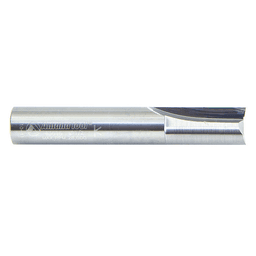 Amana 1/2" x 3" Double Straight Plastic Cutting Router Bit for Acrylic, PVC, Nylon, and more materials