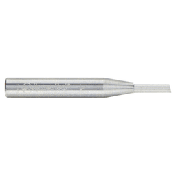 Single flute Amana router bits cut faster with better chip clearance for dense natural woods and abrasive wood composites.