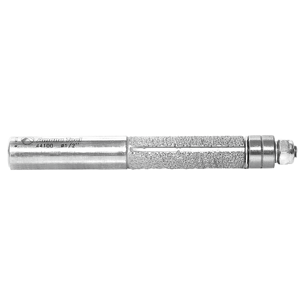 Fiberglass Carbon Fiber/Composite Flush Trim Cutting Router Bit with Double Ball Bearing