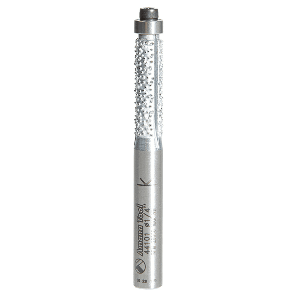 Amana Fiberglass Carbon Fiber/Composite Router Bit with Ball Bearing