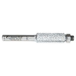 Amana fiberglass cutting router bit with ball bearing, 1/4" shank