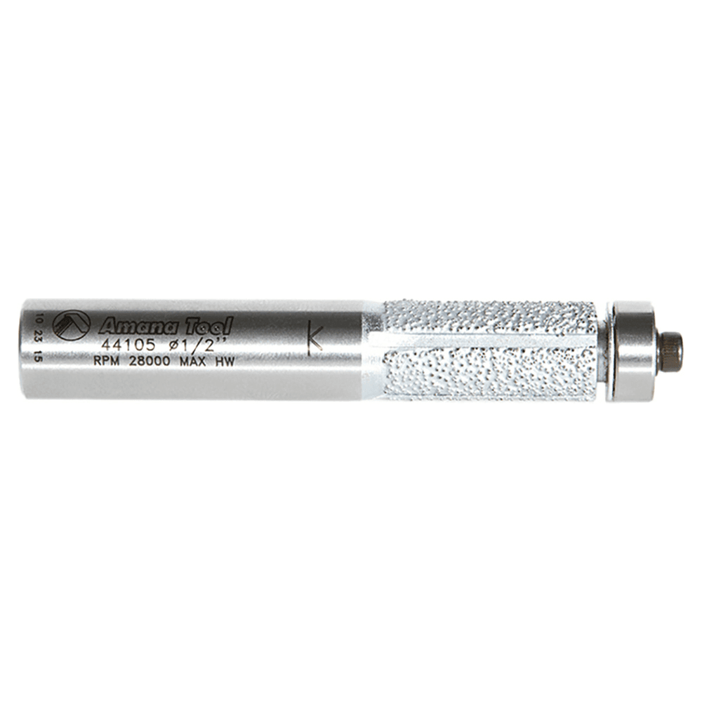 Amana Diamond Coated Router Bit for Cutting Fiberglass, Carbon Fiber, and Composites