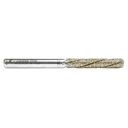 Amana 3-Flute 1/4" Shank Diamond Straight Plunge Bit Image