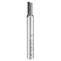 Amana 1-flute router bit with 1/4" shank and 7/16" cutting height