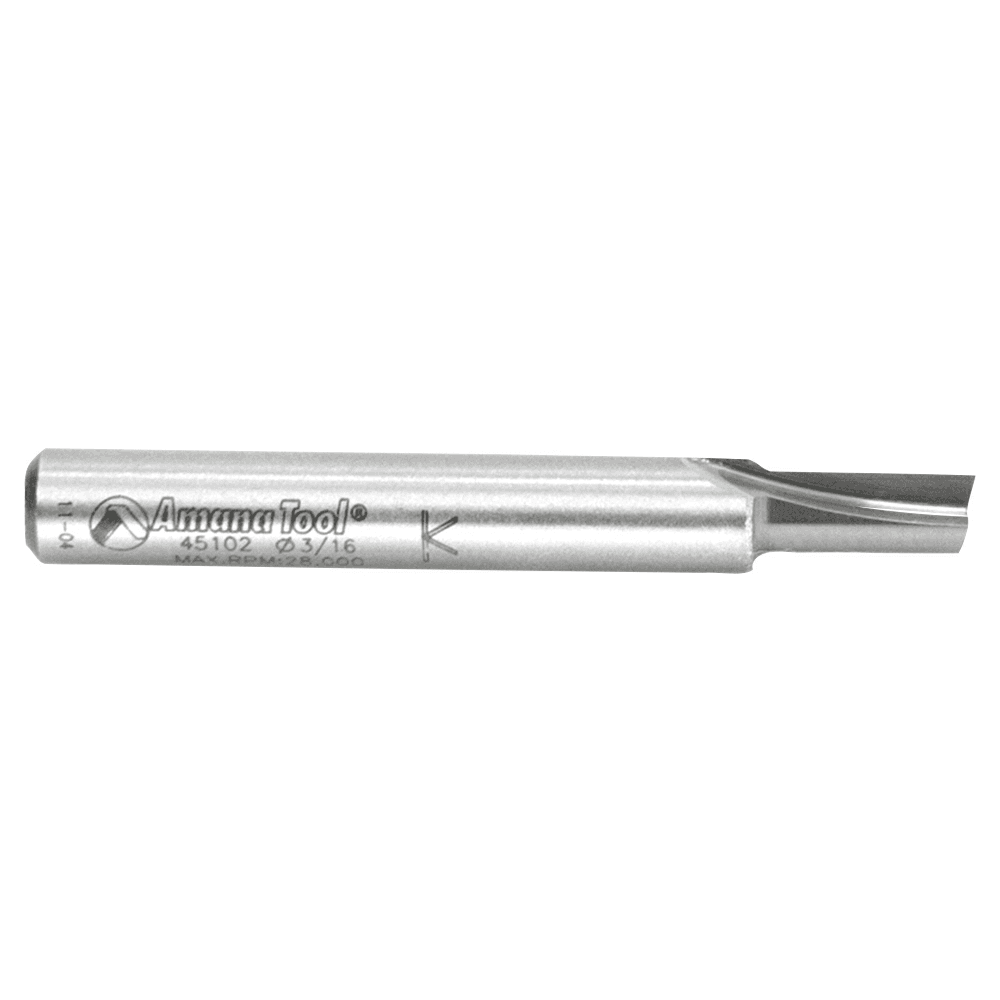 High production router bit with improved chip clearance and longer life time