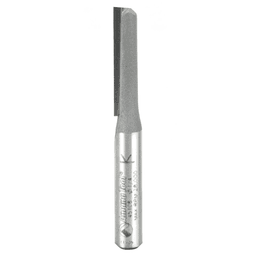 Amana 1/4" x 2-1/4" High Production Straight Plunge Router Bit with 1 flute and 1/4" shank