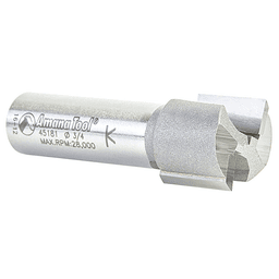 Amana 2-Flute Router Bit with Advanced Grinding Technology for Superior Cuts