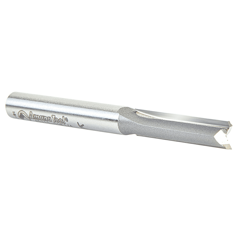 High Production Straight Plunge Router Bit with Superior Geometric Design