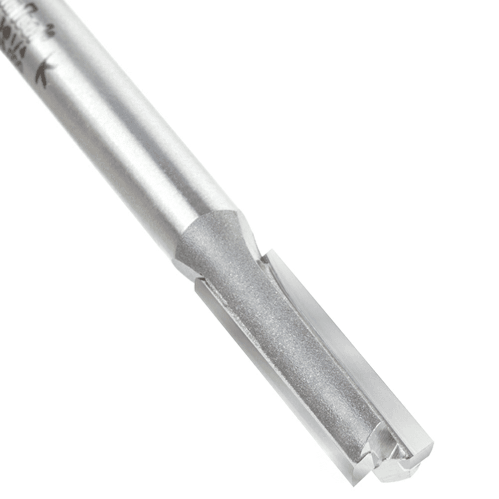 1/4" x 3" High Production Straight Plunge Router Bit, 2-Flute, 1/4" Shank - Alt Image 3