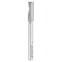 9/32" x 3" High Production Straight Plunge Router Bit front view