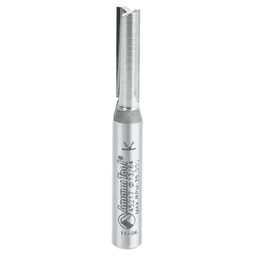 Amana 13/64" x 2" High Production Straight Plunge Router Bit, 2-Flute, 1/4" Shank for Woodworking