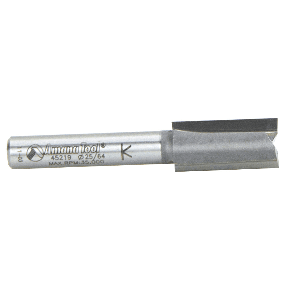 Amana 2-Flute Router Bit with 200% Longer Life Time for Woodworking and Plywood Cutting