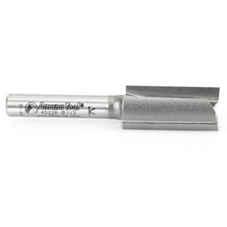 Amana 1/4" Shank Straight Plunge Bit with Superior Geometric Design for Smooth Surfaces on Woodworking Projects