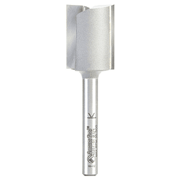 Amana 2-flute router bit for fine finish on wood, MDF, and plywood