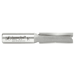 High-Quality Amana Router Bit - 12mm x 79mm Straight Plunge, 2 Flute, 12mm Shank