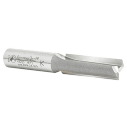 Precision Amana Router Bit - 12mm Straight Plunge Bit with 38mm Cutting Height